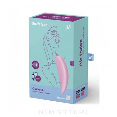 Смарт-стимулятор Satisfyer Curvy 3+