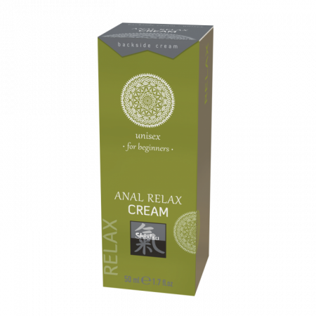 Расслабляющий анальный крем Shiatsu ANAL RELAX CREAM (унисекс), 50 мл