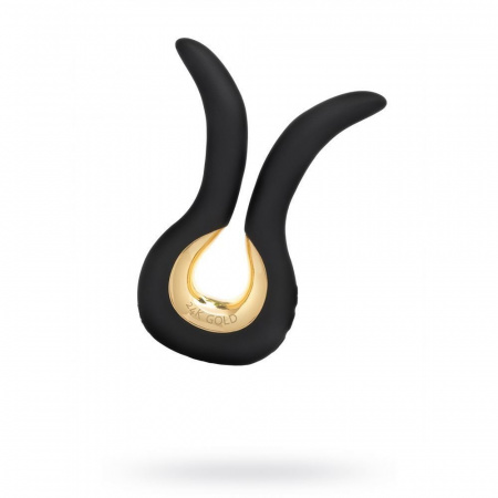 Вибратор с золотым покрытием Gvibe Mini Gold для пар