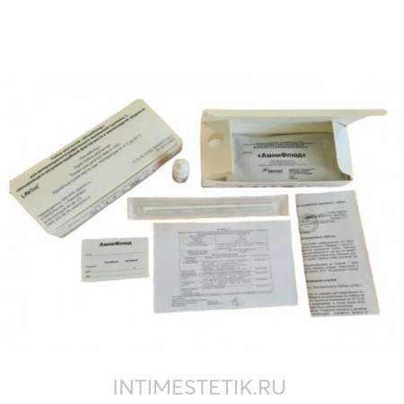 Набор реагентов "АмниФлюд" для иммунохроматографического выявления протеина-1, связывающего инсулиноподобный фактор роста в околоплодной жидкости