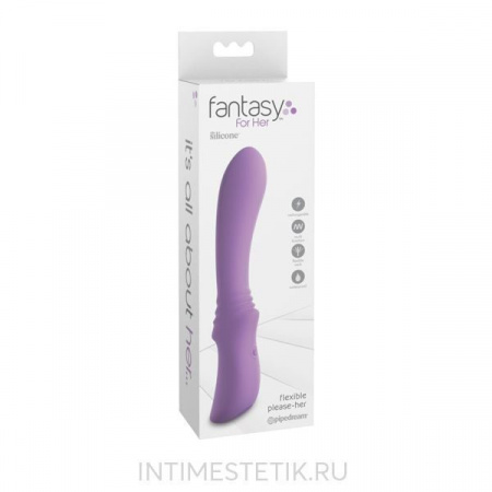 Гибкий вибратор Fantasy For Her Flexible Please-Her Гибкий вибратор Fantasy For Her Flexible Please-Her