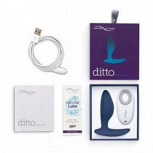 WE-VIBE Ditto Анальная вибровтулка (синяя) WE-VIBE Ditto Анальная вибровтулка (синяя)