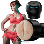 Набор Power Blow (интерактивная насадка) + мастурбатор KIIROO Feel - Molly Stewart