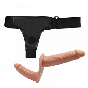 Двусторонний страпон PRETTY LOVE Ultra Passionate Harness Двусторонний страпон PRETTY LOVE Ultra Passionate Harness