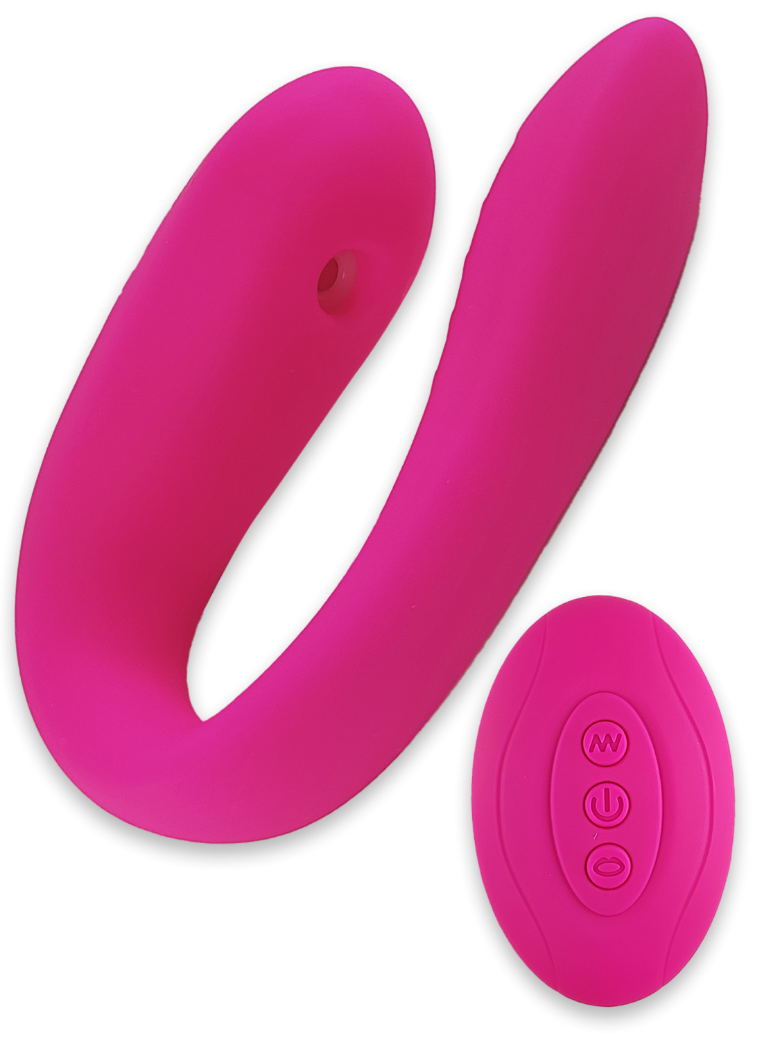 Вибратор для пар с вакуумной стимуляцией Devi (МЯГКАЯ УПАКОВКА)