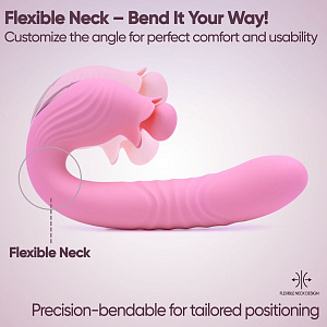 Selove Campanula - стимулятор 2 в 1 (массаж клитора и точки G)