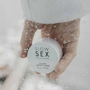 Массажная свеча Bijoux Indiscrets Slow Sex