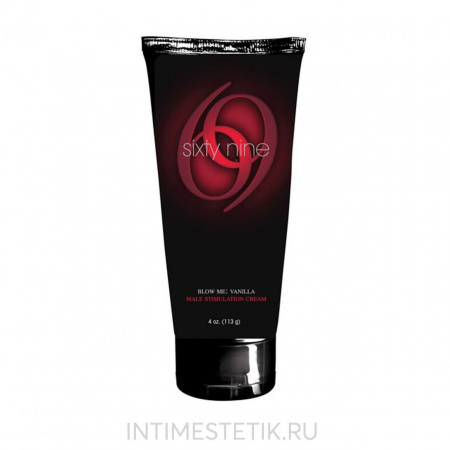 Стимулирующий оральный крем 69 Blow Me: Vanilla, Male Stimulation Cream 113 г.