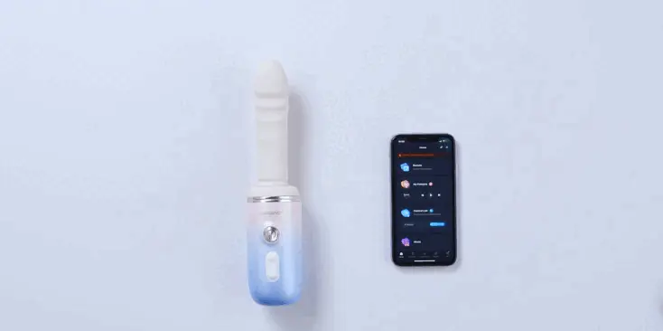 LOVENSE Spinel - ручная секс-машина с мобильным управлением и нагревом