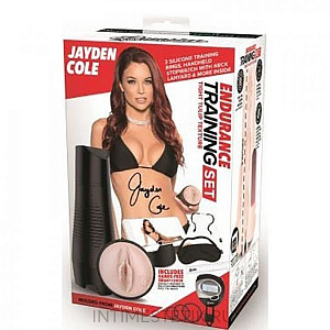 Набор с мастурбатором Pornstar (Jayden Cole) для тренировки выносливости