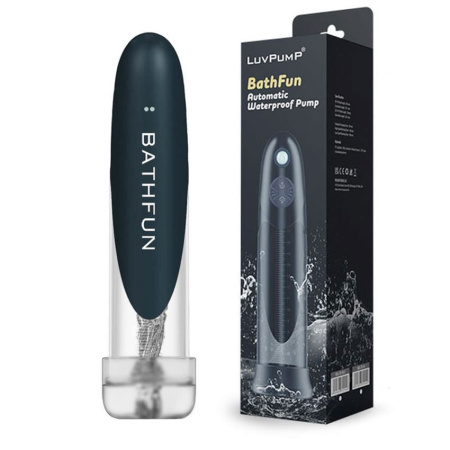 BathFun LUVPUMP - мастурбатор + автоматическая гидропомпа для пениса