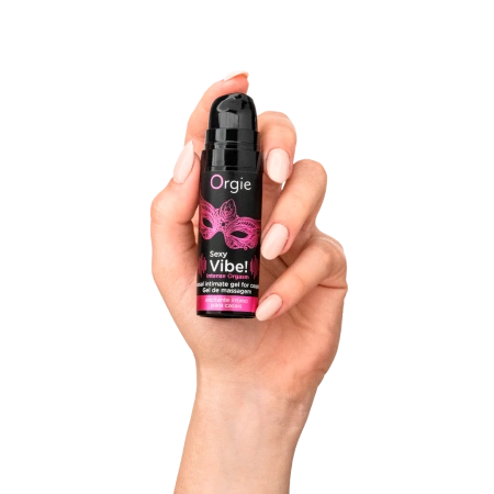 Жидкий вибратор для интенсивного оргазма ORGIE Sexy Vibe Intense Orgasm с эффектом тепло-холод, 15 мл Жидкий вибратор для интенсивного оргазма ORGIE Sexy Vibe Intense Orgasm с эффектом тепло-холод, 15 мл