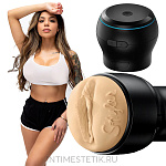 Набор Power Blow (интерактивная насадка) + мастурбатор KIIROO Feel - Skyler Lo