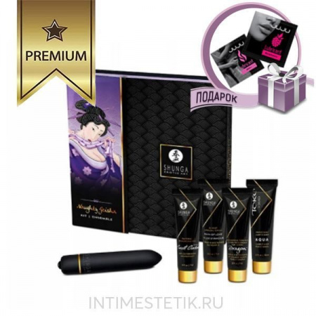 Набор премиальных возбуждающих средств Shunga Naughty Geisha