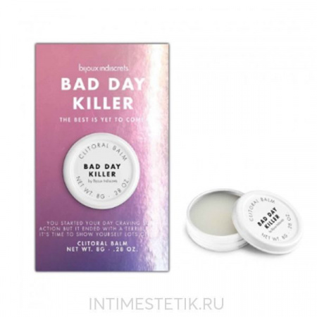 Бальзам возбуждающий BAD DAY KILLER Bijoux Indiscrets с ароматом аниса, 8 г