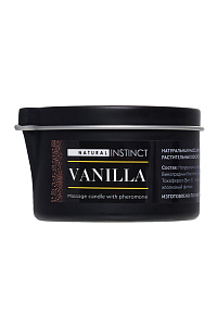 Массажная свеча-афродизиак для женщин NATURAL INSTINCT VANILLA, 70 мл Массажная свеча-афродизиак для женщин NATURAL INSTINCT VANILLA, 70 мл