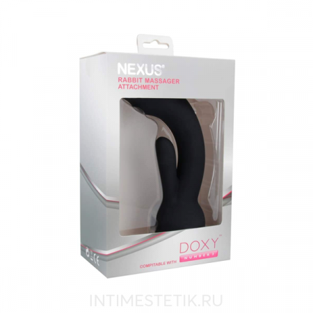 Doxy Number 3 Rabbit Vibrator Attachment - насадка для универсального массажёра