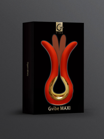 Gvibe Maxi - вибромассажер с тремя моторчиками Gvibe Maxi - вибромассажер с тремя моторчиками