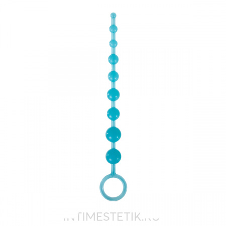 Длинная анальная цепочка Firefly - Pleasure Beads (светящаяся)