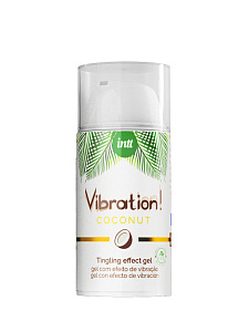 INTT Vibration! (Coconut) - съедобный жидкий вибратор (Vegan Line), 15 мл INTT Vibration! (Coconut) - съедобный жидкий вибратор (Vegan Line), 15 мл