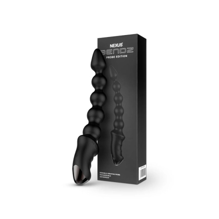 Nexus Bendz - гибкие анальные шарики с вибрацией