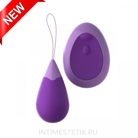 Вибростимулятор с пультом ДУ для тренировок Кегеля Fantasy For Her Remote Kegel Excite-Her