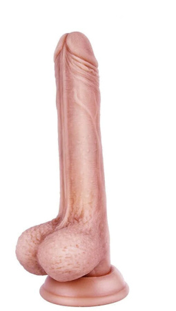 Реалистичный вибратор с фрикциями и нагревом Erocome Scutum