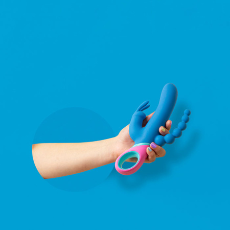 PMV20 Vice Double - тройной вибратор с вращающейся головкой