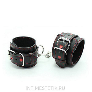 Наручники декорированные сердцами Джага-Джага Наручники декорированные сердцами Джага-Джага