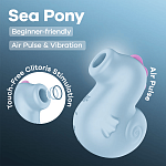 Satisfyer Sea Pony - вакуумный стимулятор с вибрацией