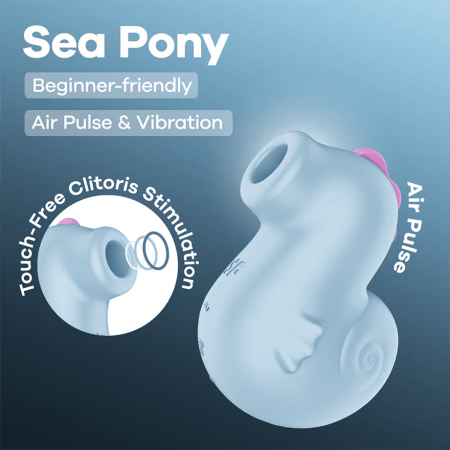 Satisfyer Sea Pony - вакуумный стимулятор с вибрацией