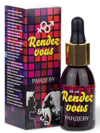 Возбудитель RENDEZ VOUS (Рандеву) капли для женщин, 30 мл