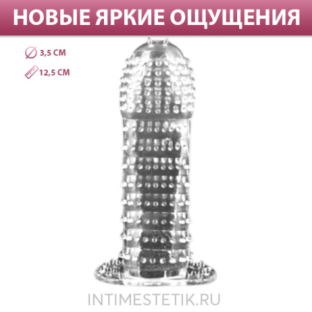 Стимулирующая насадка на пенис Devi