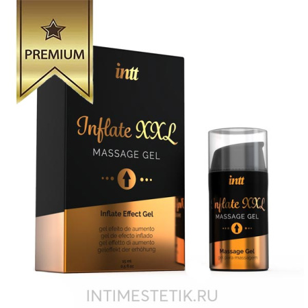 Эрекционный гель для утолщения пениса INTT Inflate XXL, 15 мл