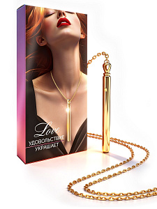 GENIE FLIRTING PEN - вибратор-кулон