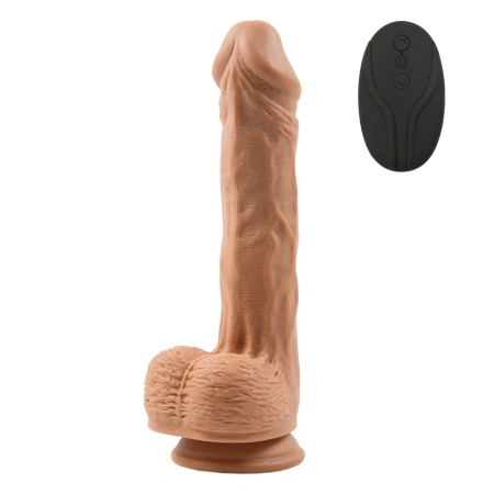 Танцующий фаллоимитатор с вибрацией на пульте ДУ Hot Planet Dancer