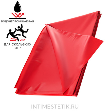 Виниловая простыня BLACK&RED BY TOYFA для секса