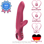 Пульсатор Bi Stronic Arc Fun Factory с вибрацией - Розовый