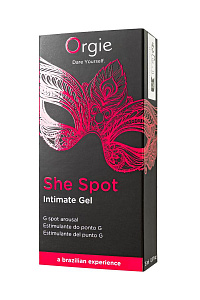 Жидкий вибратор для точки G ORGIE She Spot, 15 мл Жидкий вибратор для точки G ORGIE She Spot, 15 мл
