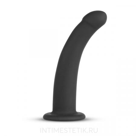 Рельефный страпон ремневой Easytoys Silicone bended