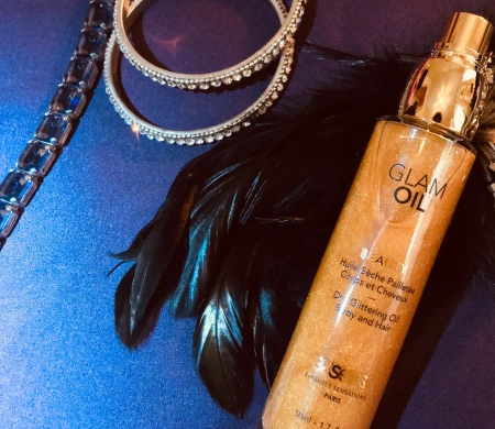 EXSENS GLAM OIL - сухое шиммерное масло с золотистыми блестками для тела и волос EXSENS GLAM OIL - сухое шиммерное масло с золотистыми блестками для тела и волос