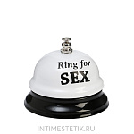 Звонок настольный "Ring for a sex" Звонок настольный "Ring for a sex"