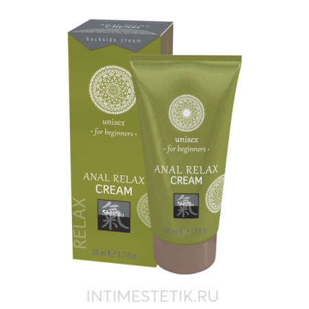 Расслабляющий анальный крем Shiatsu ANAL RELAX CREAM (унисекс), 50 мл