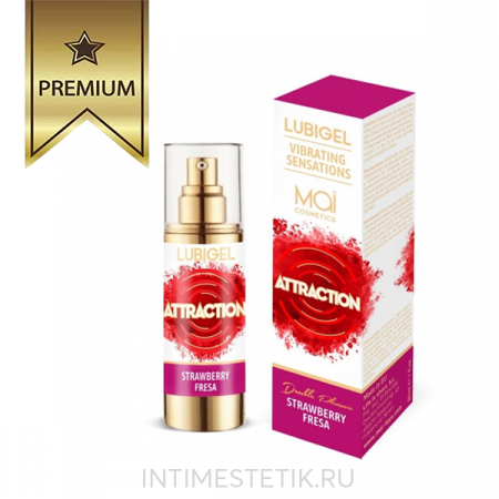 Жидкий вибратор MAI ATTRACTION (Клубника), 30 ML Жидкий вибратор MAI ATTRACTION (Клубника), 30 ML