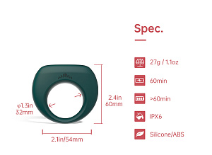 Умное виброкольцо MAGIC DANTE II (Magic Motion) для мужчин