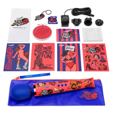 LE WAND 2022 KELLY MALKA EDITION - (лимитированная люкс-серия) мощный вибратор с насадкой