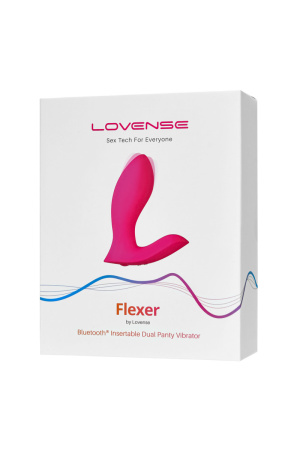 Мини-вибратор FLEXER LOVENSE для скрытого ношения с имитацией фингеринга