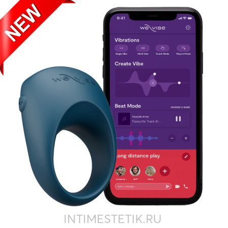 Виброкольцо We-Vibe Pivot 2 с мобильным управлением