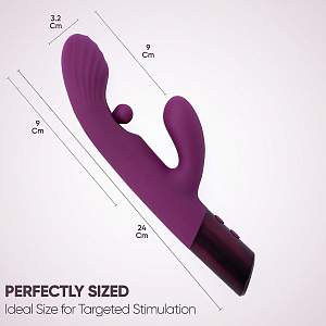 Selove Swrily - вибратор-кролик с поглаживанием точки G шариком