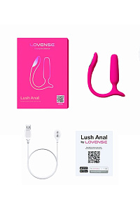 LOVENSE Lush Anal -  анальный вибратор с клиторальной стимуляцией и мобильным управлением 